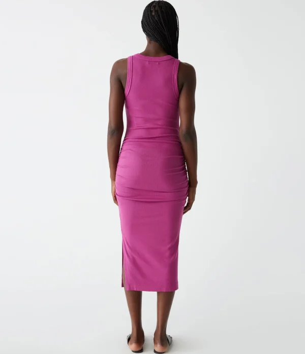 Michael Stars Wren Ribbed Midi Dress- Dresses | Midi Dresses