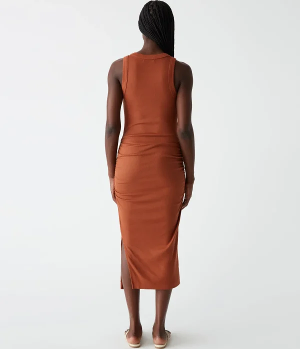 Michael Stars Wren Ribbed Midi Dress- Dresses | Midi Dresses