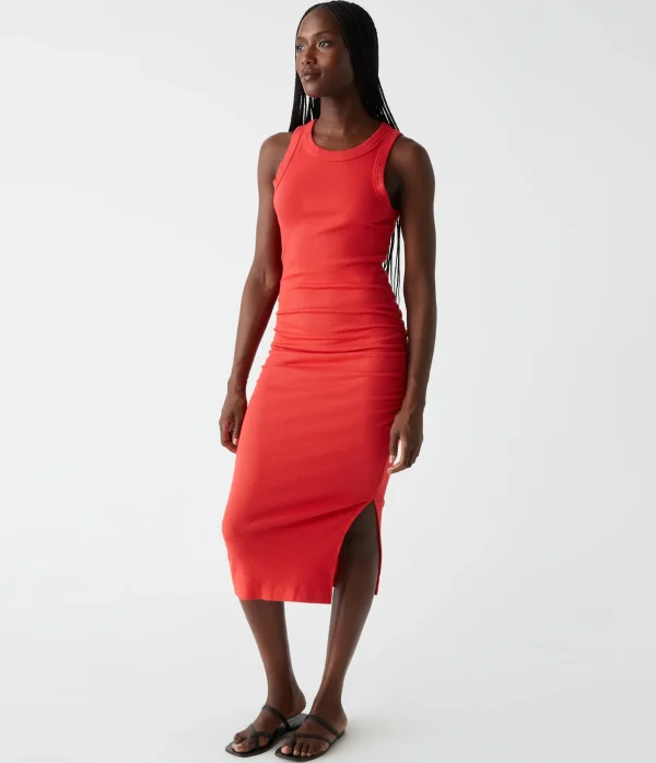 Michael Stars Wren Ribbed Midi Dress- Dresses | Midi Dresses