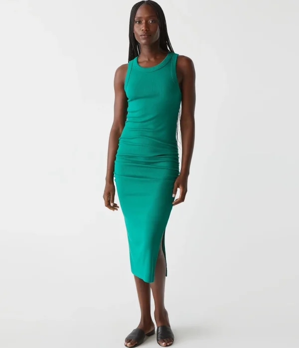 Michael Stars Wren Ribbed Midi Dress- Dresses | Midi Dresses