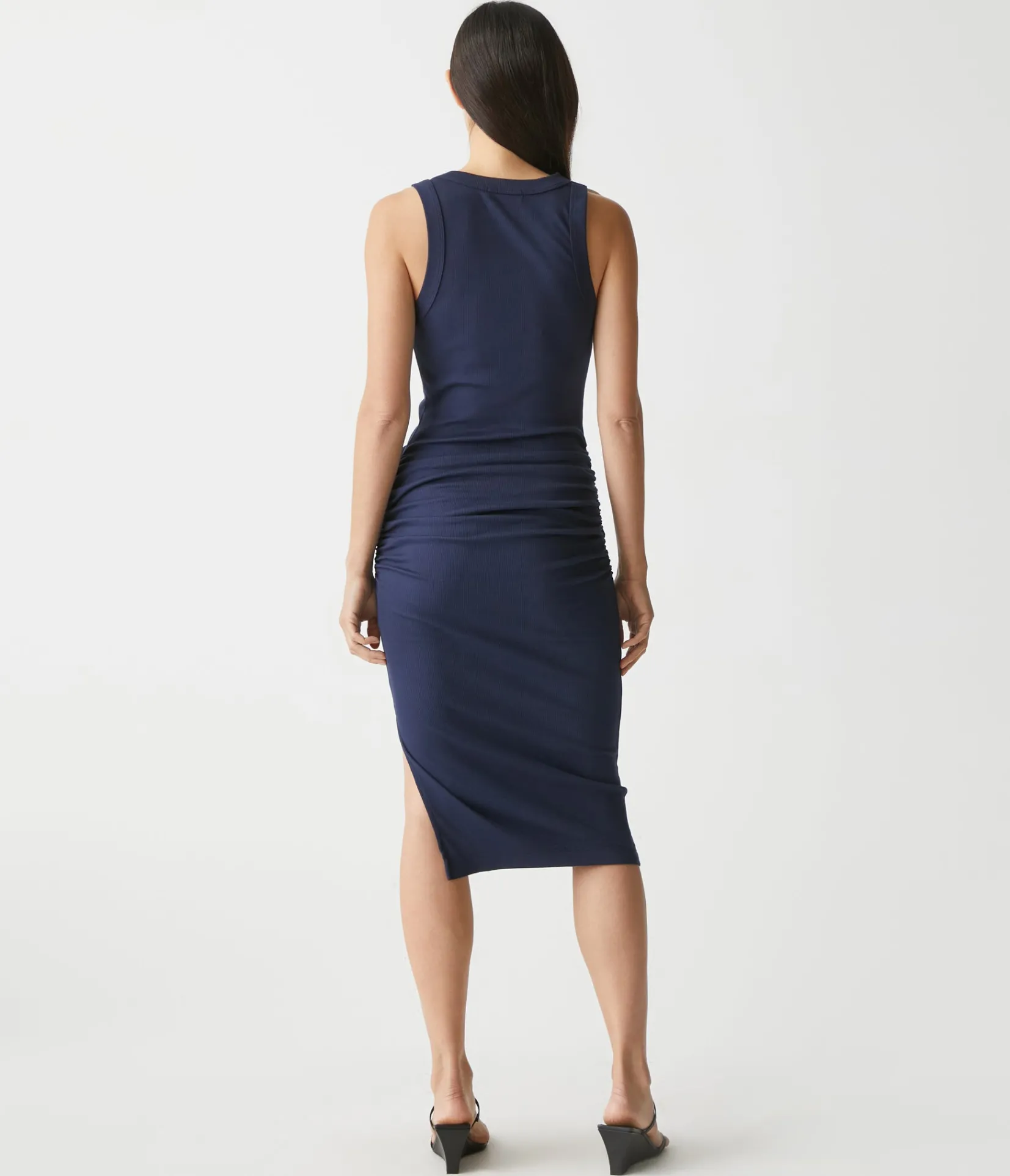 wren_ribbed_midi_dress_78.webp Michael Stars Wren Ribbed Midi Dress- Dresses | Midi Dresses