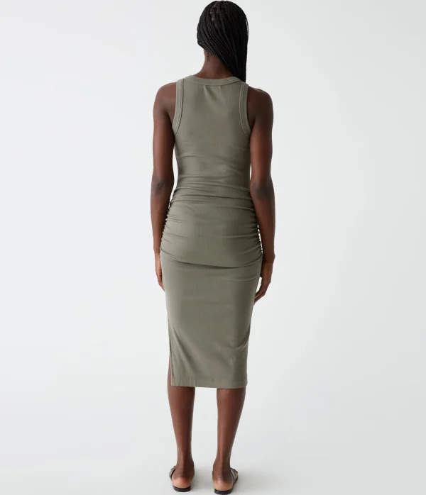 Michael Stars Wren Ribbed Midi Dress- Dresses | Midi Dresses