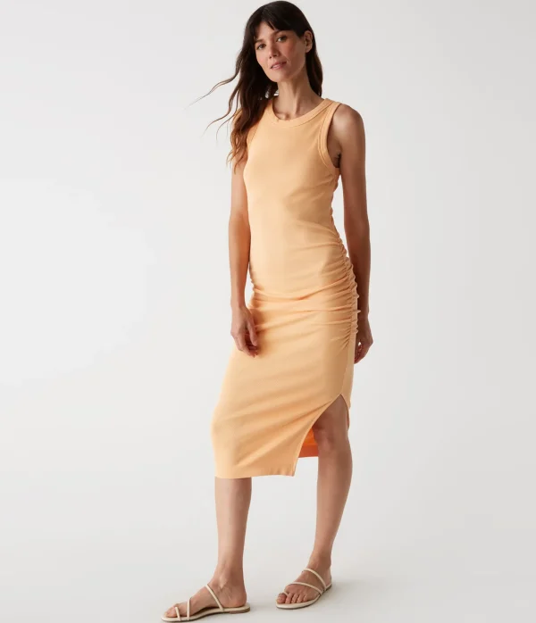 Michael Stars Wren Ribbed Midi Dress- Dresses | Midi Dresses