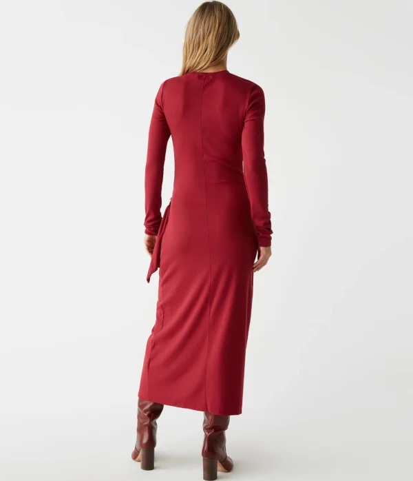 Michael Stars Yessenia Faux Wrap Midi Dress- Dresses | Midi Dresses