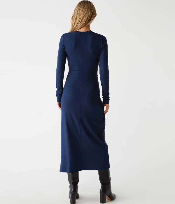 Michael Stars Yessenia Faux Wrap Midi Dress- Dresses | Midi Dresses