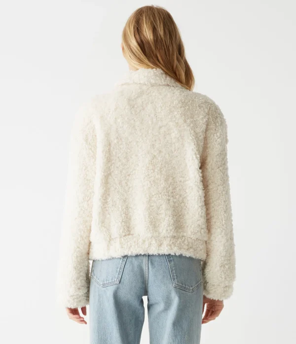 Michael Stars Ziggy Faux Shearling Jacket- Blazers, Jackets & Outerwear