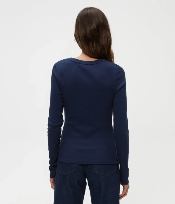 Michael Stars Zola Ribbed Tee- T-Shirts | Ultra Rib T-Shirts