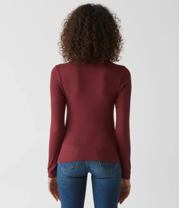 Michael Stars Zola Ribbed Tee- T-Shirts | Ultra Rib T-Shirts