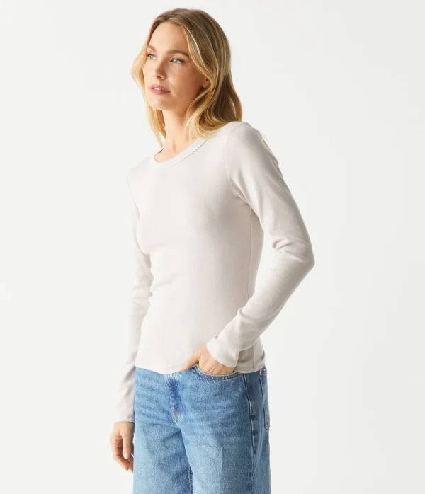 Michael Stars Zola Ribbed Tee- T-Shirts | Ultra Rib T-Shirts