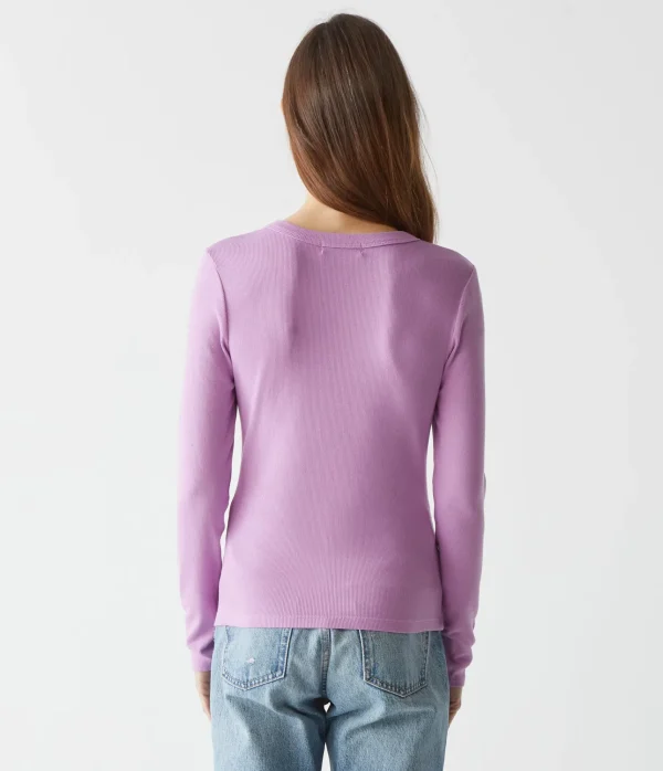Michael Stars Zola Ribbed Tee- T-Shirts | Ultra Rib T-Shirts