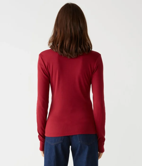Michael Stars Zola Ribbed Tee- T-Shirts | Ultra Rib T-Shirts