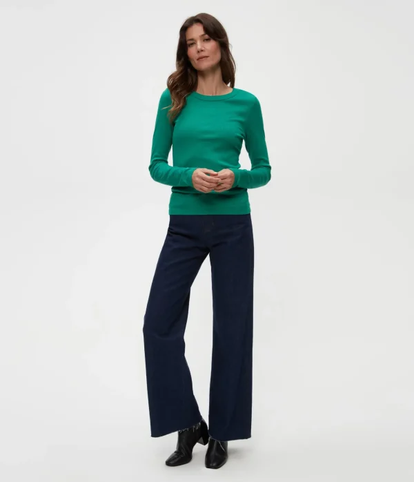 Michael Stars Zola Ribbed Tee- T-Shirts | Ultra Rib T-Shirts