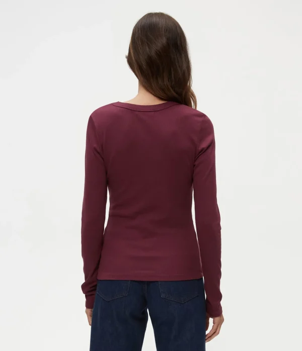 Michael Stars Zola Ribbed Tee- T-Shirts | Ultra Rib T-Shirts