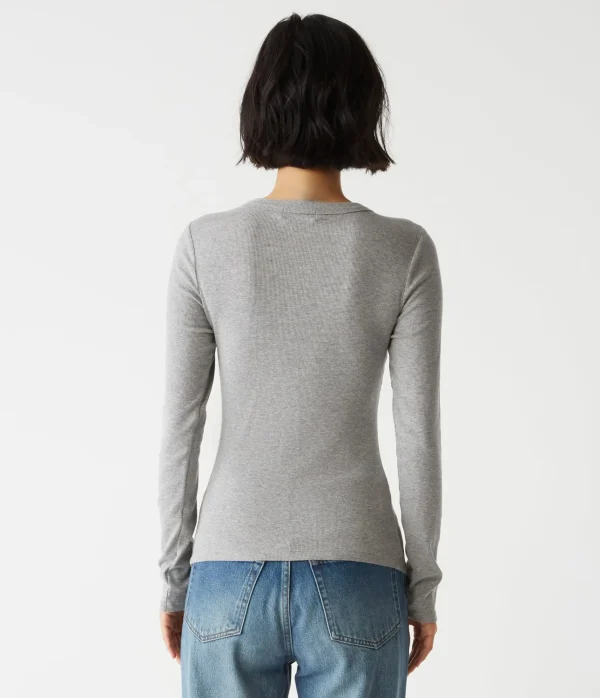 Michael Stars Zola Ribbed Tee- T-Shirts | Ultra Rib T-Shirts